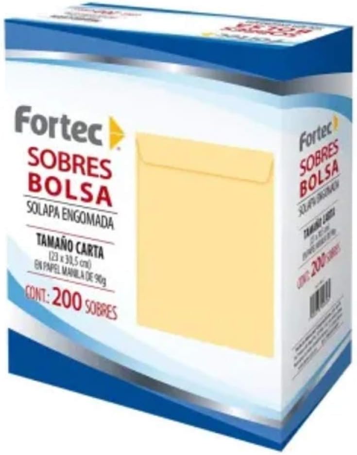 FORTEC - BAGS LETTER SIZE RUBBED FLAP