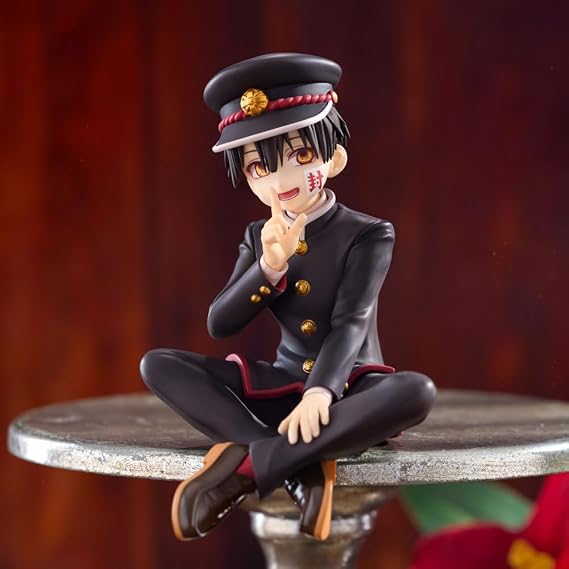 Zhongkaihua Yugi Amane Figure Hanako-Kun Action Figure Sitting 13 cm PVC Model Christmas Home Car Desk Ornament Birthday Collection Decoration Gift for Adults