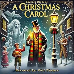 A Christmas Carol Audiolibro Por Charles Dickens arte de portada