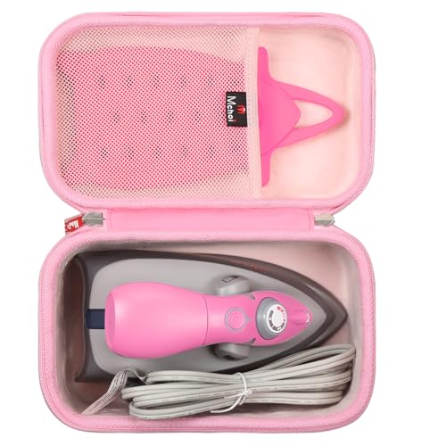Mchoi Hard Case Suitable for Oliso M2 / M3Pro Mini Project Iron (Pink)