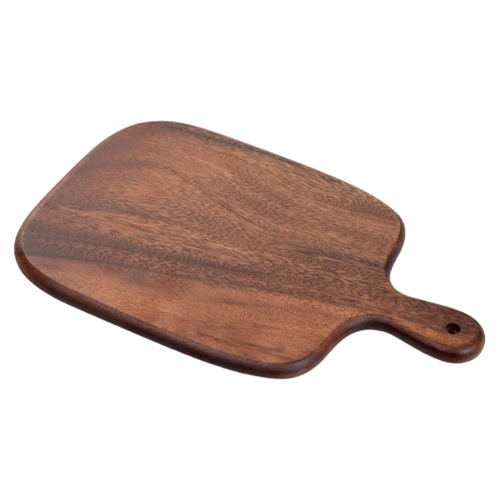 Holzschneidebrett, Walnuss/Ebenholz Schneidebrett mit Aufhängeloch, Doppelseitige Küchenbretter für Gemüse, Obst, Brot, Fleisch, Käse, Grillen