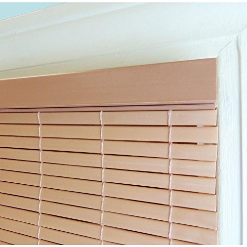Premier Indoor/Outdoor (Interior/Exterior) Roll Up Window Shades/Blinds - Shades/Blinds - Latte Brown 60 Inch Long-54 W X 60" #TOP2