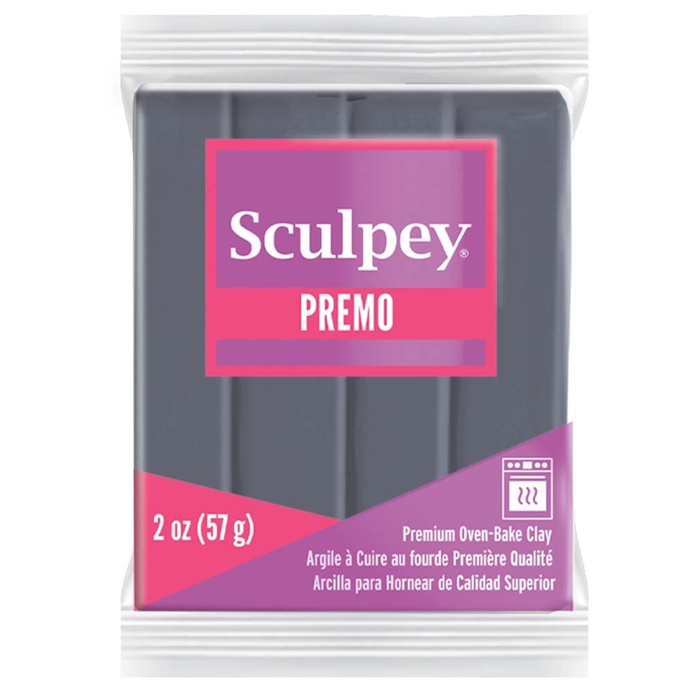 Sculpey ポリフォーム グレー 454g2個 Amazon.com: Sculpey Premo™ Polymer Oven-Bake Clay, Slate