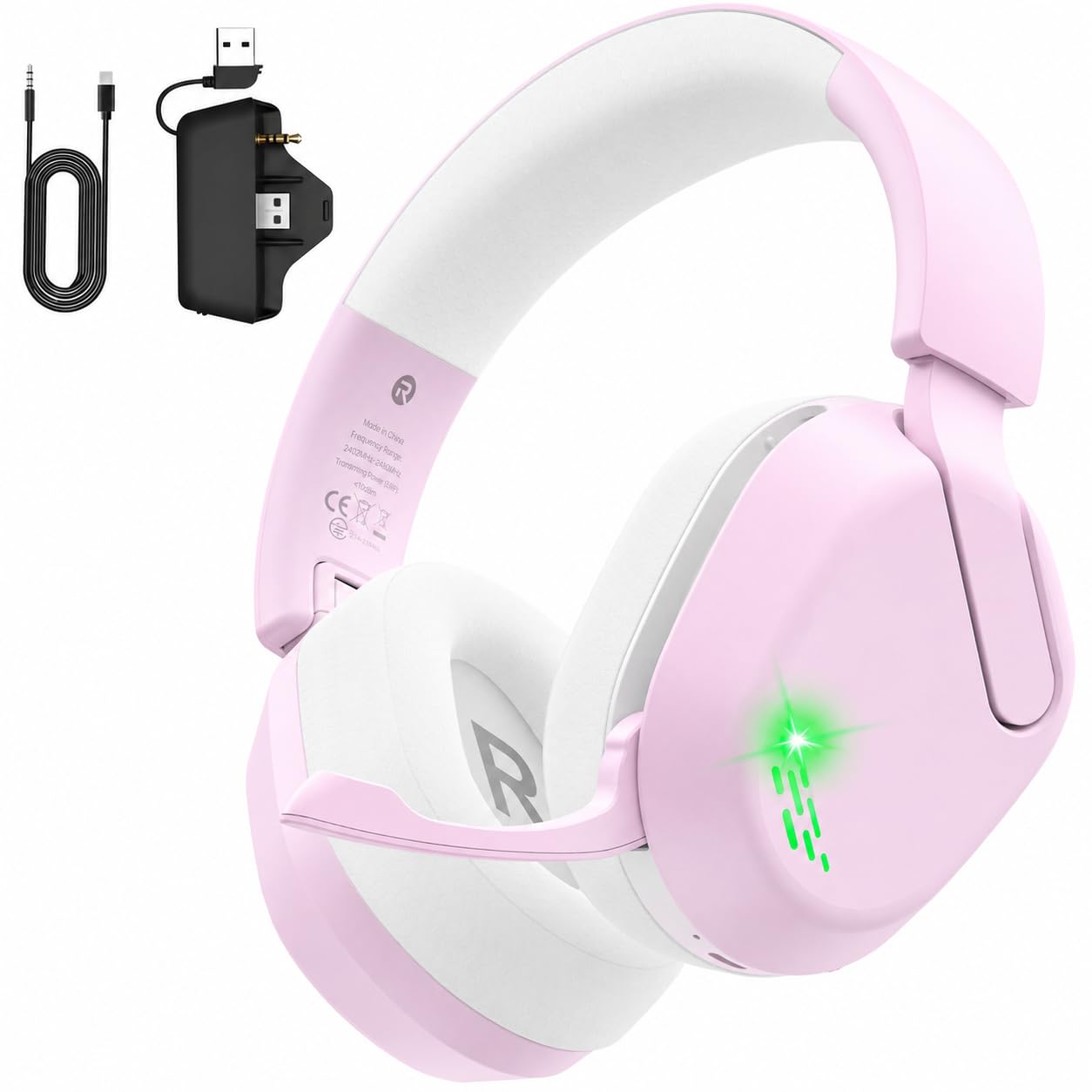 Gvyugke Wireless Headset for ps5 Gaming, Cool for Atari 2600, Game boy Color, Gaming Headset Wireless