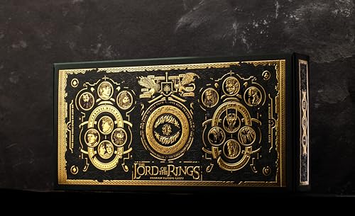 Set de 4 barajas de cartas Lord of the Rings con caja miniatura 3