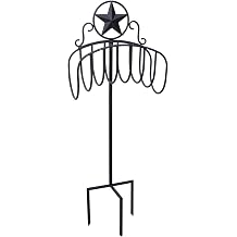 Liberty Garden 124-KD Manger w Star Hose Stand, Galvanized Top