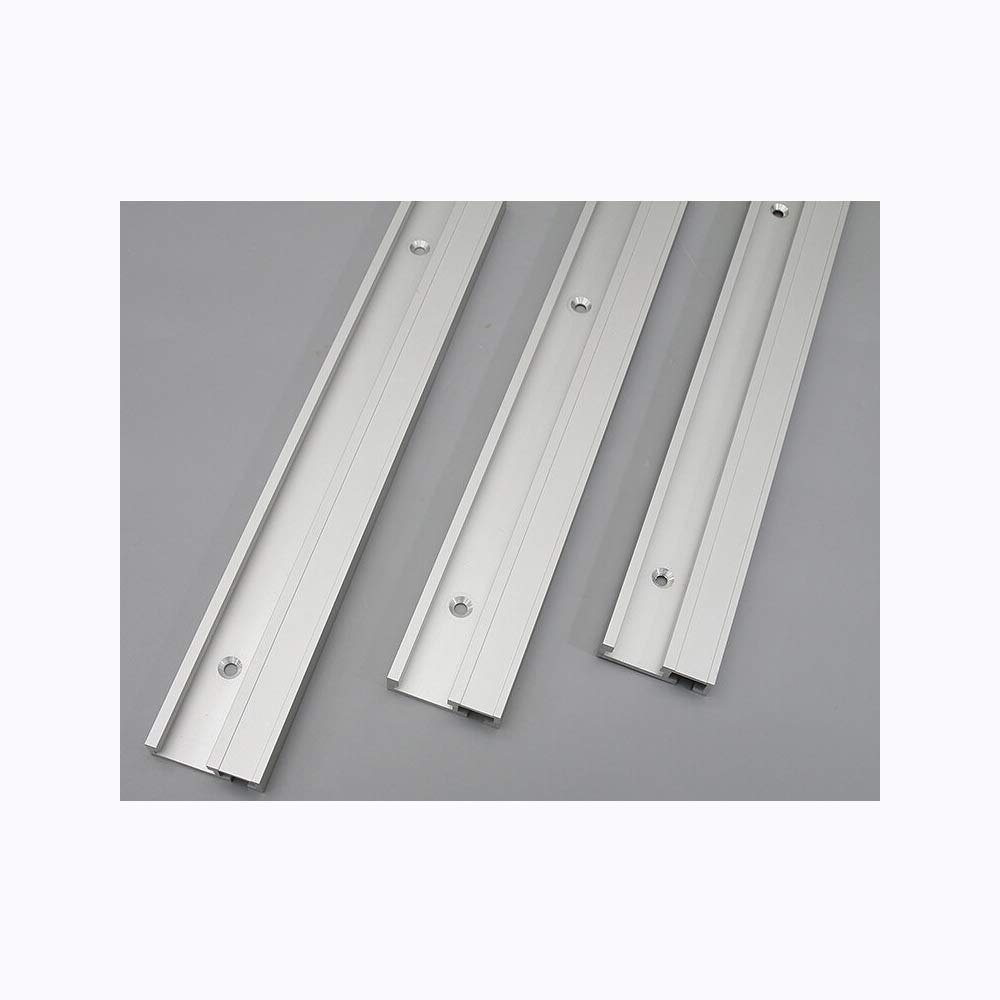 Belupai Guida T-Slot In Alluminio 400mm Con Scala | Per Lavorazione Legno, Seghe E Router