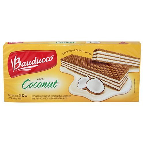 Cookie, Wafer, Coconut, 5.82 Oz by Bauducco