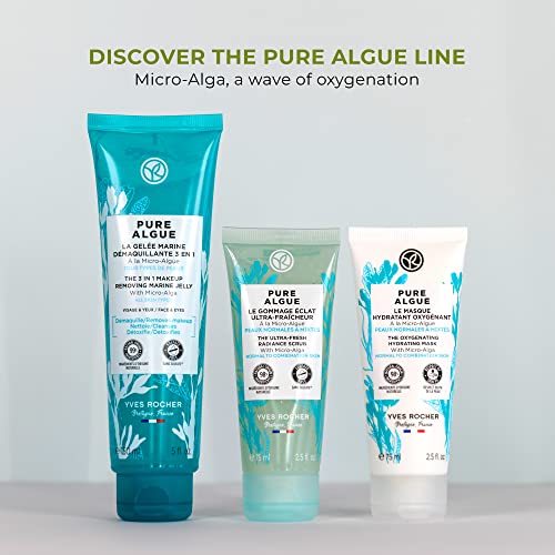 Yves Rocher Pure Algue The 3 In 1 Makeup Removing Marine Jelly - Image 7