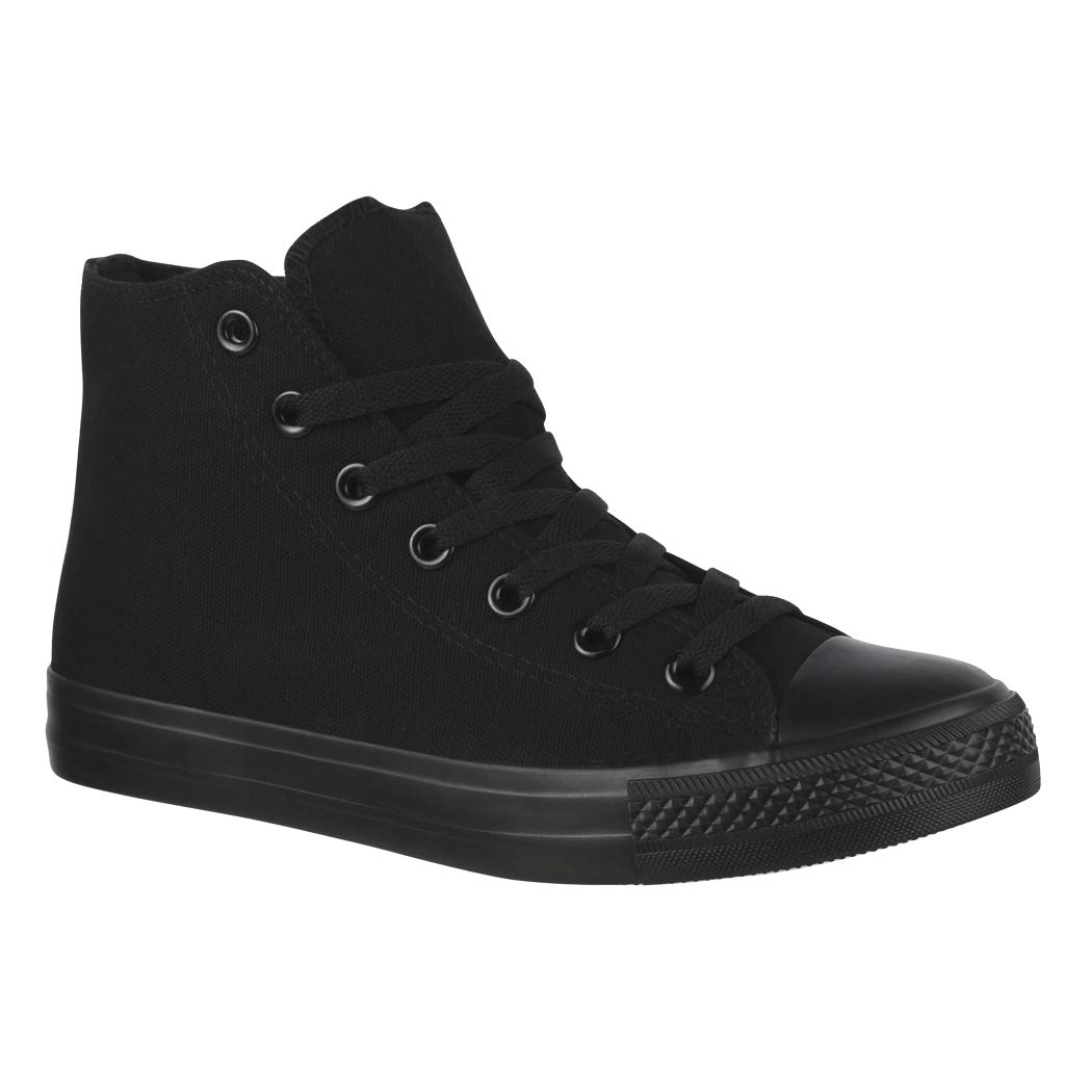 Elara Unisex Sneaker Totalschwarz-39