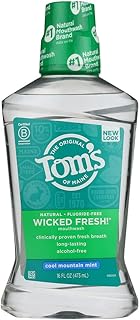 Tom's of Maine Wicked Fresh Mouthwash, Cool Mountain Mint