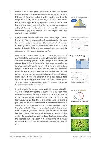 Artful Math Teacher Book - Image 5