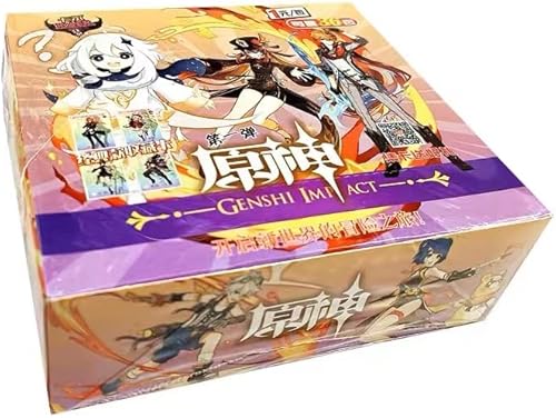 Genshin Impact Collectible Card Game Booster Packs-TCG Booster Packs Trading Card (NO 1)