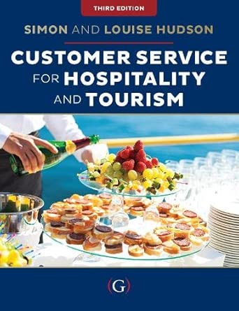Customer Service for Hospitality and Tourism 3rd Edition book cover