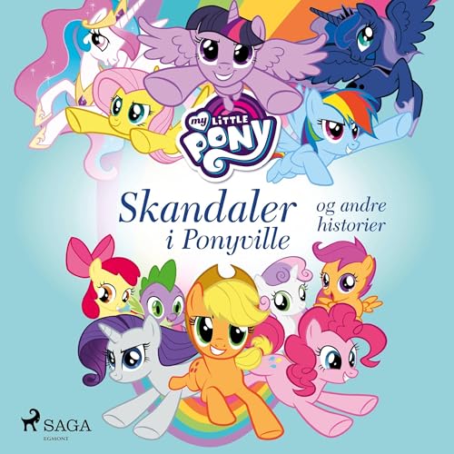 Page de couverture de Skandaler i Ponyville og andre historier