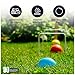 Hathaway Deluxe 6-Player Croquet Set for Adults, Kids & Families – Includes Durable Hardwood Mallets & Handles, Chip-Resistant Croquet Balls, Steel Wickets, Nylon Carrying Bag - 33.5
