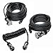Produktbild VSG24 29102  Verlängerungskabel Set für Rückfahrsysteme, Trailer Kabel für Zugfahrzeuge & Anhänger, 4 PIN-Kamerakabel, 12 & 24 Volt, IP67-10/20 m