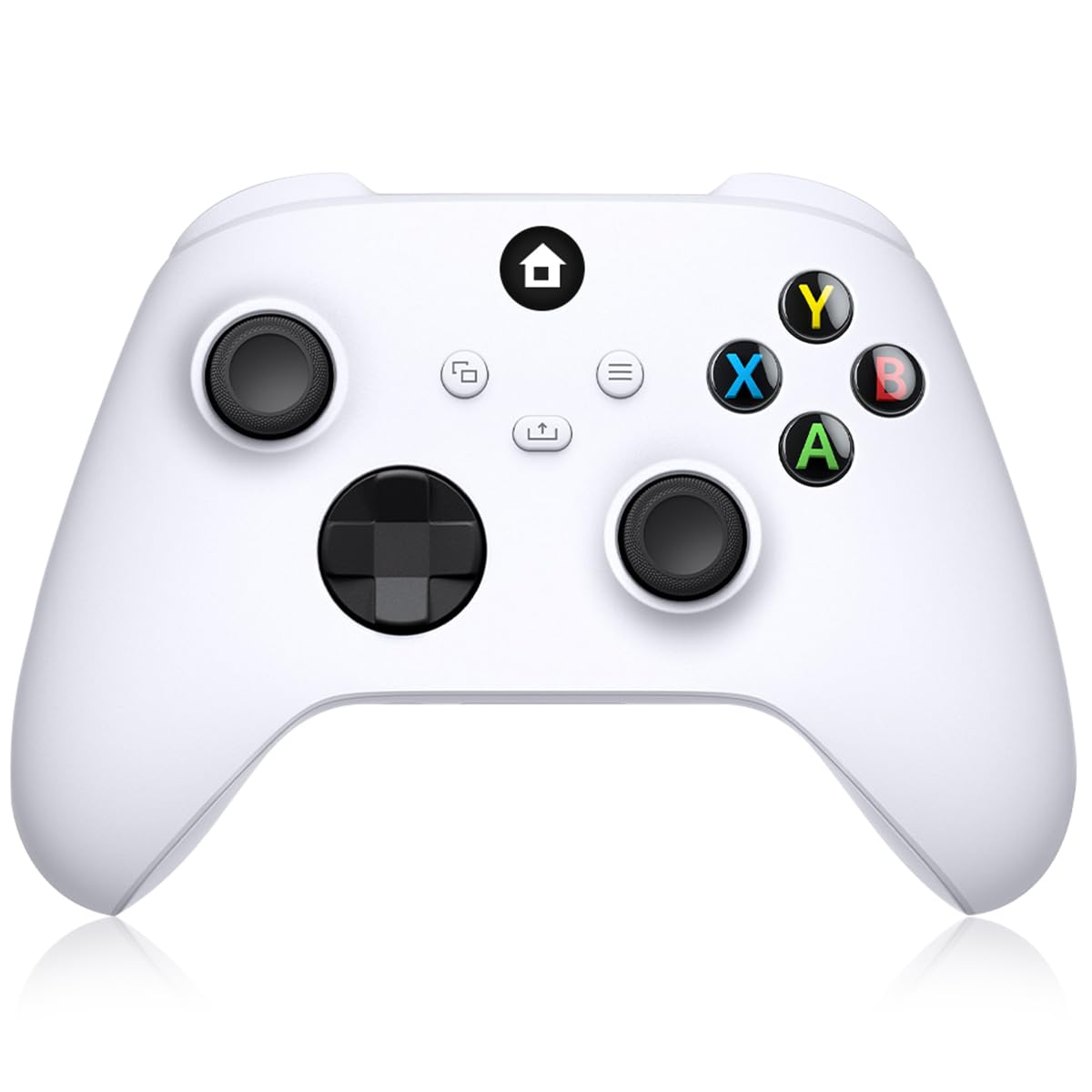 Wireless Xbox Controller for Xbox One, Xbox Series X/S,Xbox One Controller Wireless with 2.4GHz Wireless Adapter,with 3.5 mm Audio Jack,White