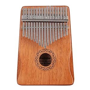 Professionele Kalimba thumb piano 17 key thumb piano, met pocket tuning hamer leerboek sticker, muziekinstrument…