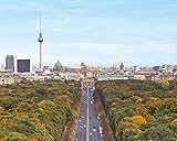 1art1 Berlin Poster Blick Über Die Stadt, Von Der 