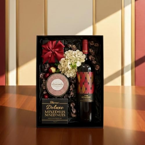 Cesta de Presente Gourmet Ruby Gift