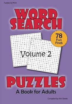 Paperback Word Search Puzzles: A Book for Adults Book