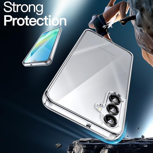 JETech Case for Samsung Galaxy A16, Clear - Image 5