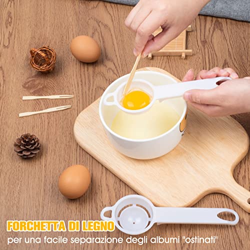 Separatore Uova Professionale 2 Pezzi, Separa