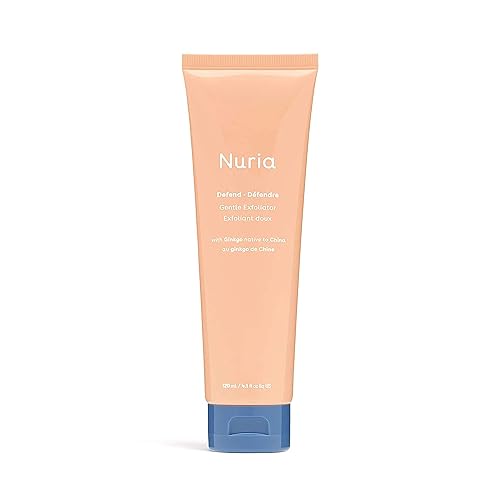 Nuria - Exfoliante facial Defend, exfoliante facial sin microcuentas, esencial para el cuidado de la piel para mujeres y hombres, 4.1fl oz4.1 fl oz Nuria - Exfoliante facial Defend, exfoliante facial sin microcuentas, esencial para el cuidado de la piel para mujeres y hombres, 4.1fl oz4.1 fl oz