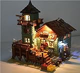 brickled Lighting kit for Lego Ideas Old Fishing Store 21310 ( Lego Set not Included)