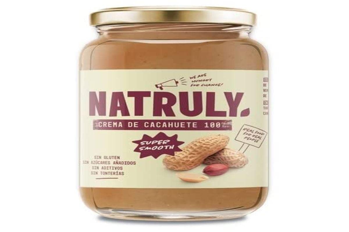 Crema Cacahuete Smoothy Natruly 500 gr