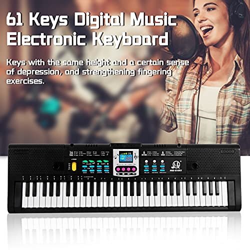 YANGZY 61 touches musique numérique clavier électronique enfants Piano électrique multifonctionnel pour étudiant en… - Les Beatles, Paul McCartney, John Lennon, RIngo Starr, George Harrison YANGZY 61 touches musique numérique clavier électronique enfants Piano électrique multifonctionnel pour étudiant en… – Image 5
