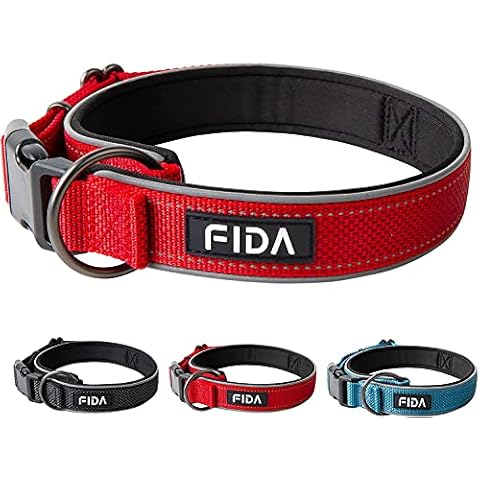 Fida Collar Ajustable Reflectante para Perros Medianos Cover