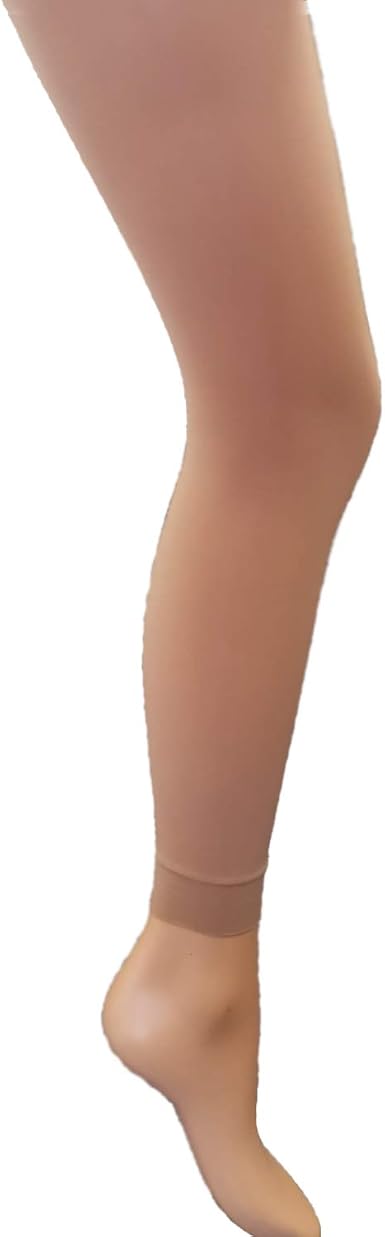 Silky Footless Dance Tights Tan 