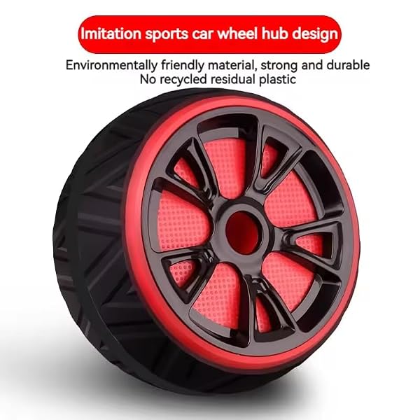 Ab Roller Wheel for Core & Abdominal Workout – Fitness Equipment for Men & Women, Home Gym Exercise Wheel with Knee Pad – Strength Training Gear for Abs & Core by Generic - Used condition - Image 4