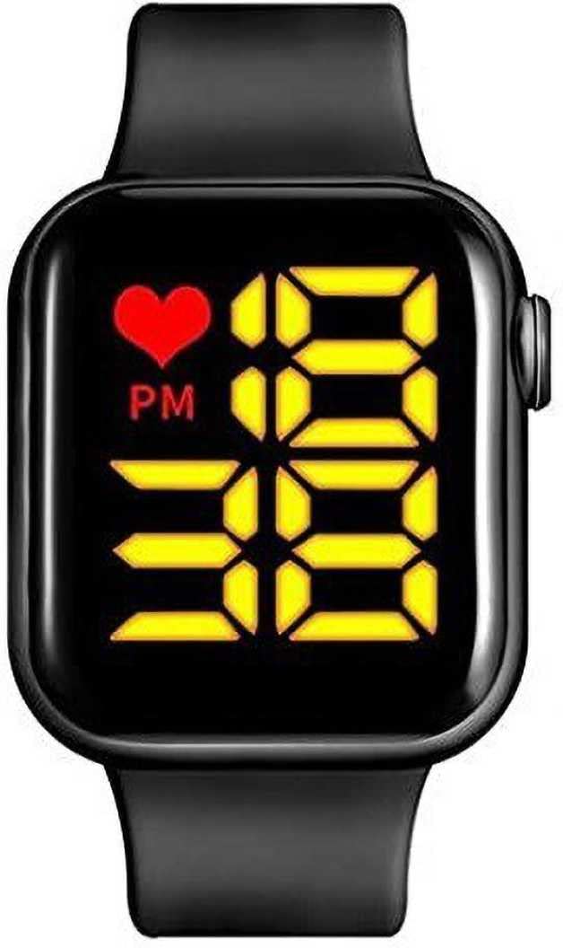 V&Y Square Black Digital LED Band Watch (B09X458CSJ) Amazon Price History, Amazon Price Tracker