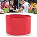 equlup Captain Armband, 31x6.5cm /12.2x2.6 in Outdoor Team Sports Groups Soccer Arm Bands Nylon Elastic Sports Game Leader Sleeve for Training (Red)