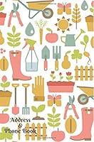 Address & Phone Book: For Contacts, Addresses, Phone Numbers, Emails & Birthday. Alphabetical Organizer Journal Notebook Diary, For Men, Women, Teens, ... 6”x9” Paperback 154666906X Book Cover