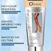 Domality Waterproof Leg Makeup No Transfer, Full Coverage Body Concealer for Legs, Vein Cover-Up Cream, Even Skin Tone, Natural Tan Finish, for Flawless Looking Body & Legs (BRONZE, 100g)