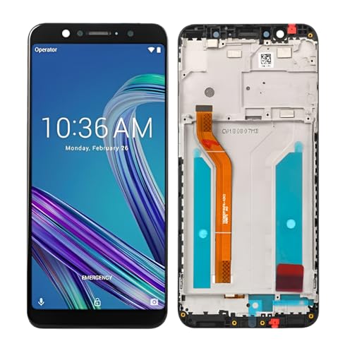 Image of Compatible for Asus Zenfone Max Pro M1 (with Frame) CareOG Display+Touch Screen Combo Folder