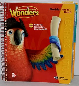 Spiral-bound Mcgraw-Hill Reading, Wonders, Grade 1, Unit 5, Spiral-bound Teacher's Edition, CCSS Reading/Language Arts Program Book