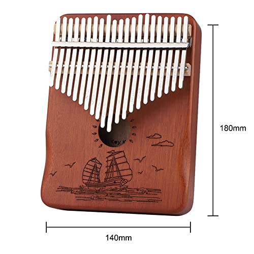 LYEAA Kalimba à 21 touches, kit de piano à pouces avec sac de protection, Marimba portable, instrument de musique Mbira… - Les Beatles, Paul McCartney, John Lennon, RIngo Starr, George Harrison LYEAA Kalimba à 21 touches, kit de piano à pouces avec sac de protection, Marimba portable, instrument de musique Mbira… – Image 7