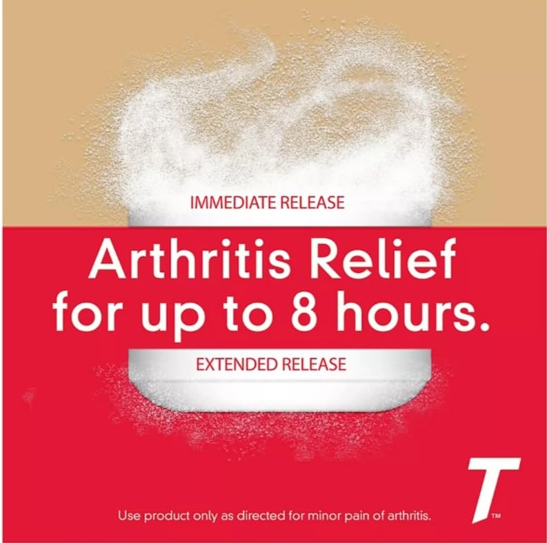 Tylenol Arthritis Pain Extended Release Tablets with Acetaminophen for Joint Pain, 290 Caplets (Pack of 2) (Package May Vary) - image 4