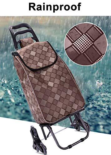 Carrinho de compras Carrinhos utilitários portáteis Carrinho dobrável Carrinho de escalada leve com