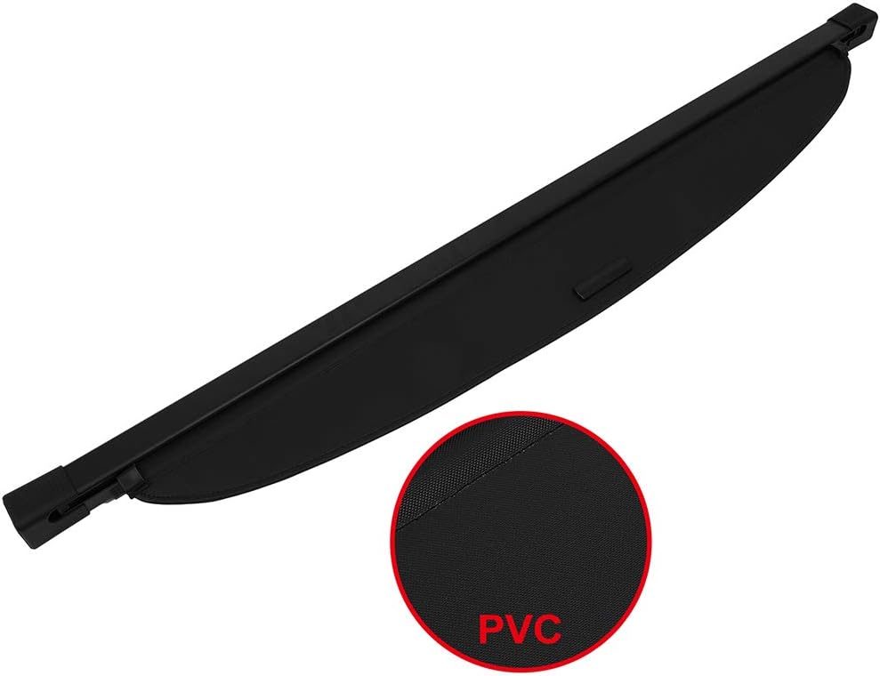 ECCPP Cargo Cover 2011-2013 Fit for Kia for Sorento Retractable Rear Trunk Cover Shade Luggage Tonneau Security Cover Flexible