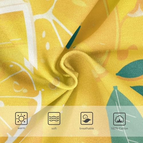 KLL Tropical Yellow Lemons Toddler Boys Comfort Underwear Briefs Cute Children Panties3