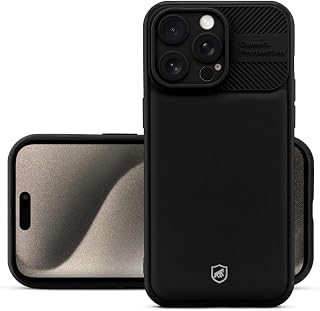 Capa Case Capinha para iPhone 15 Pro - Symetric Preta - Gshield