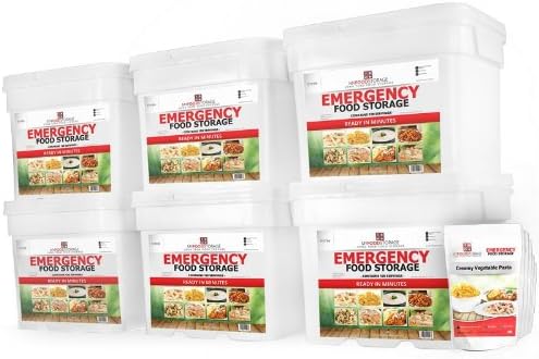 My Food Storage 720 Serving Entree Bucket (6 Month Supply) - Best Long Term Emergency Food Supply - Just Add Water - Fast, Easy and Delicious