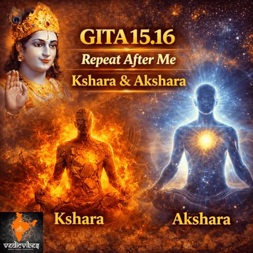 Bhagavad Gita Chapter 15 Shloka 16 | Purushottama Yoga | Repeat After Me (Hindi Chant)