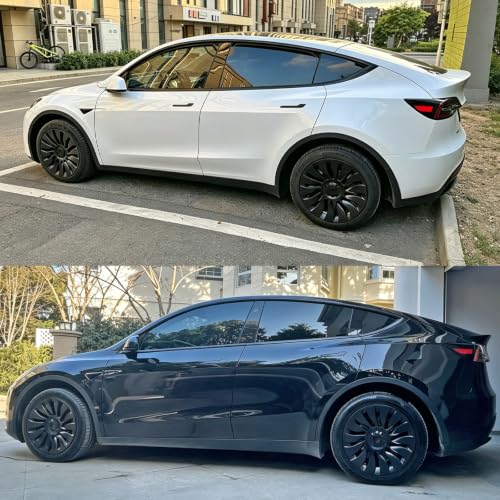 KAVANIC 1PCS Wheel Cover Fits for Tesla Model Y Hubcap 19 Inch 2020-2024 by KAVANIC - Used condition - Image 6